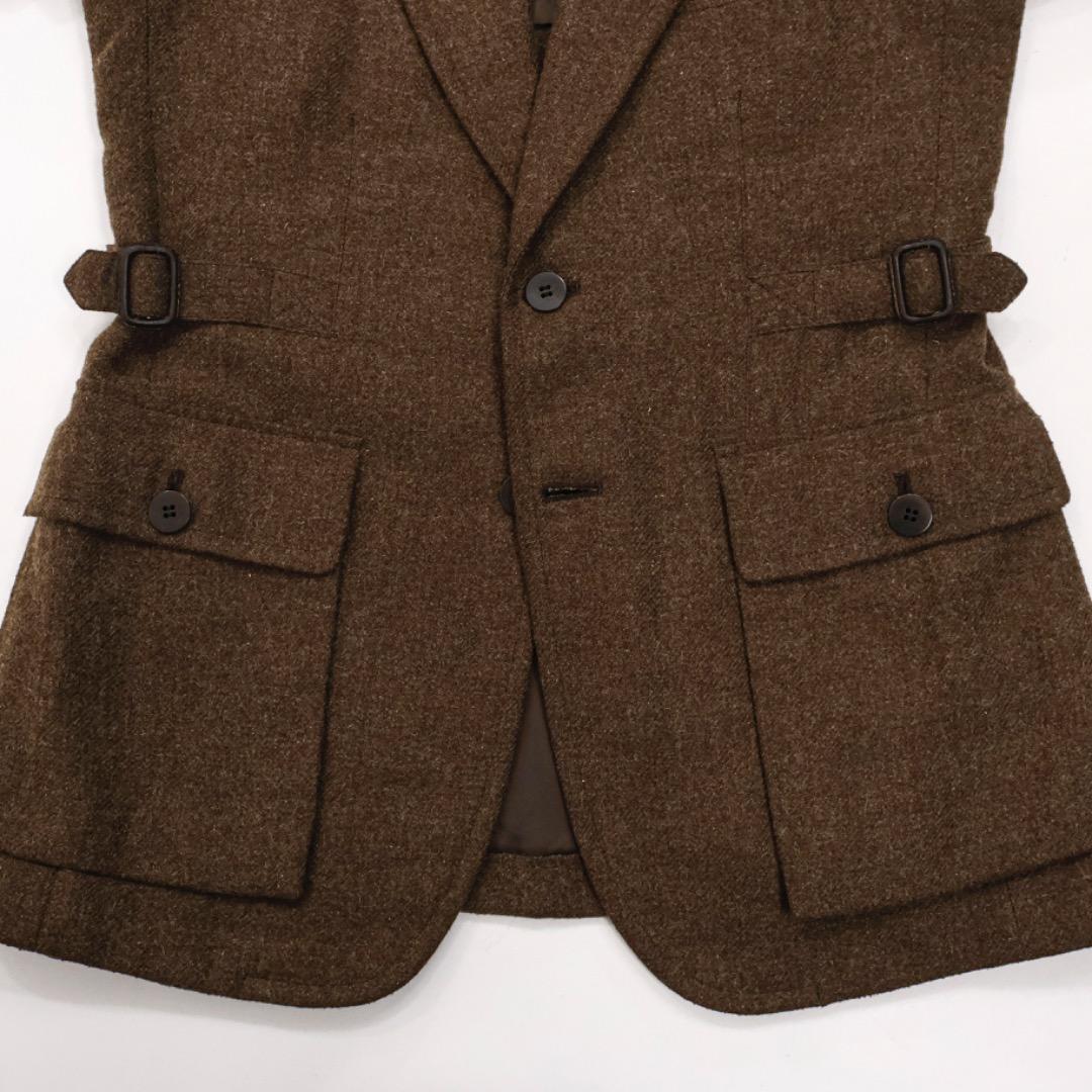 H4923◾️ヴィンテージ ケント　ツイードウール　ハンティングジャケット