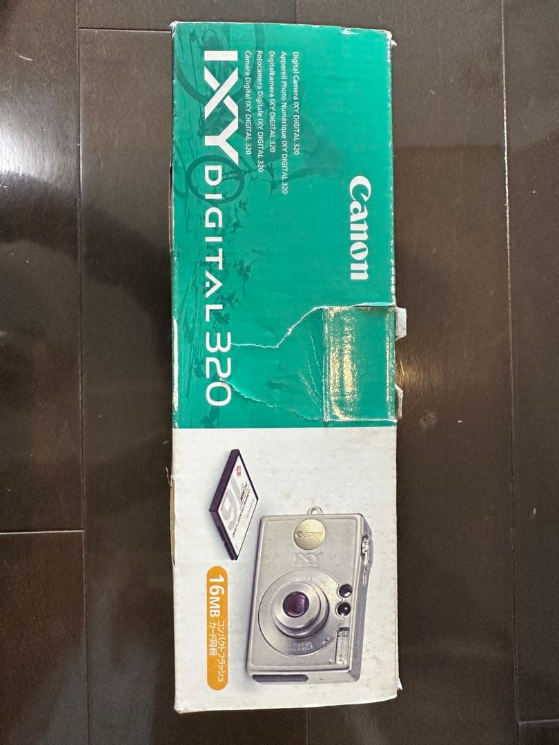 【希少・完品】Canon IXY DIGITAL 320 フルセット (CF除)