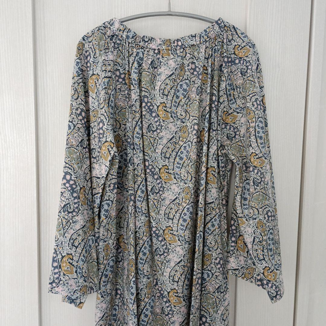 LA MARINE FRANCAISE リバティプリント　ブラウス