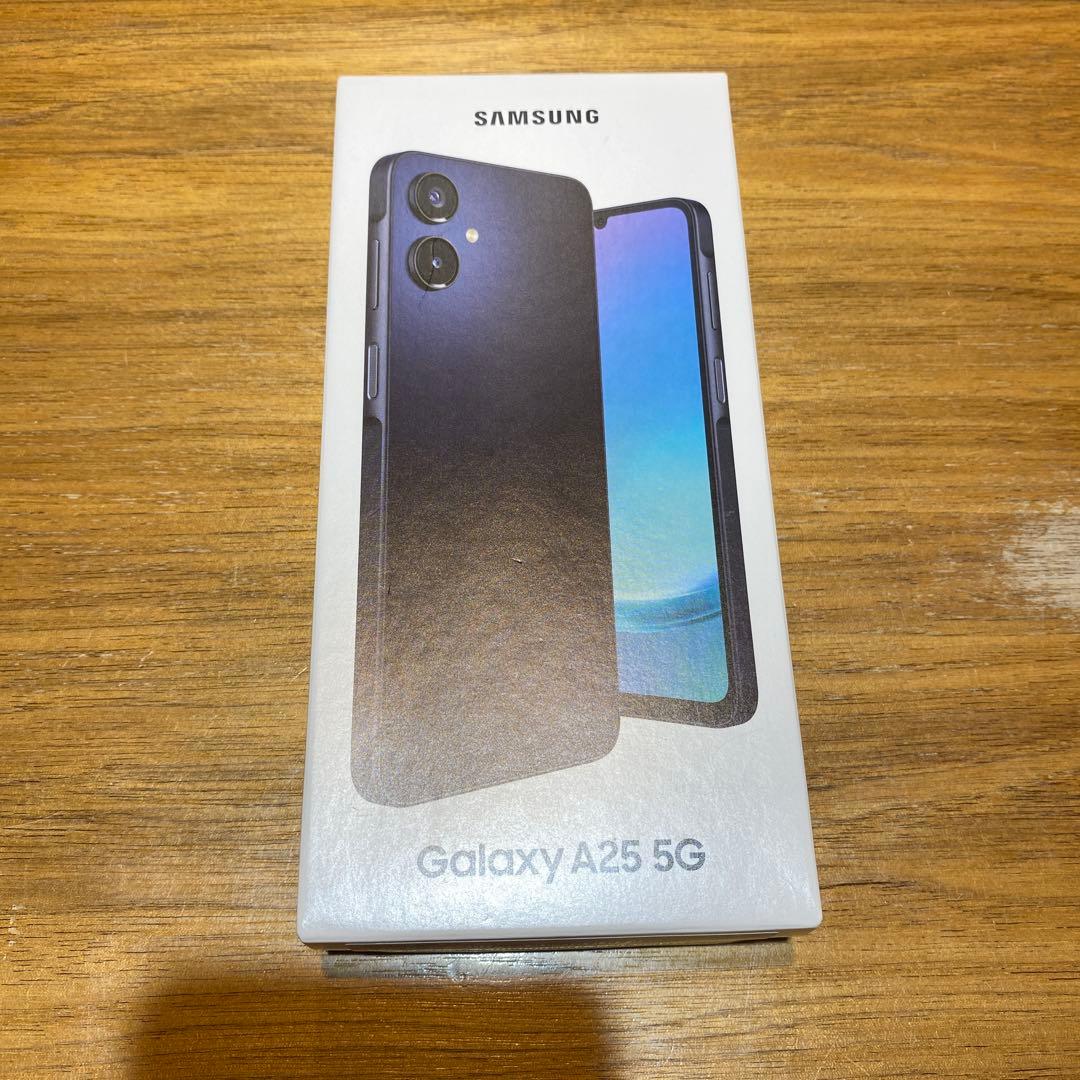 【未使用】Samsung Galaxy A25 5G 64GB Black
