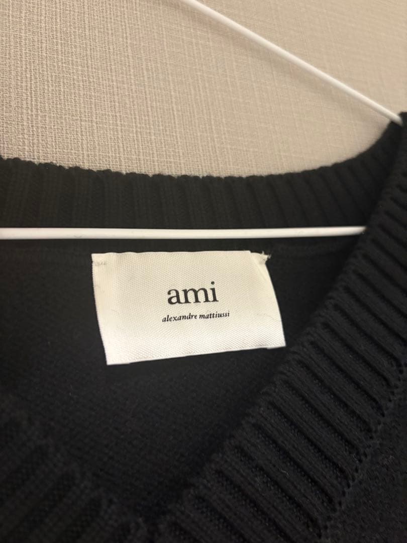 AMI PARIS アミ パリス Ami De Coeur ニットベスト