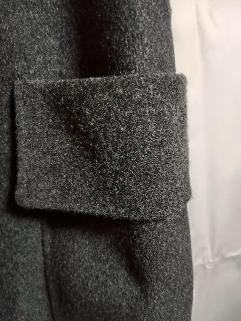SACRA 23AW ラムウールショート ビーバーロングジレ サイズ38