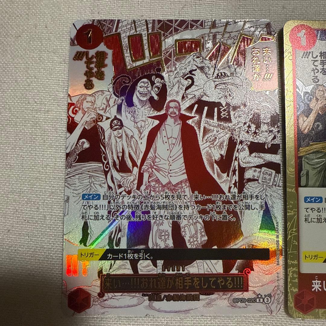 来い…!!!おれ達が相手をしてやる!!! コミパラ　おまけ付き