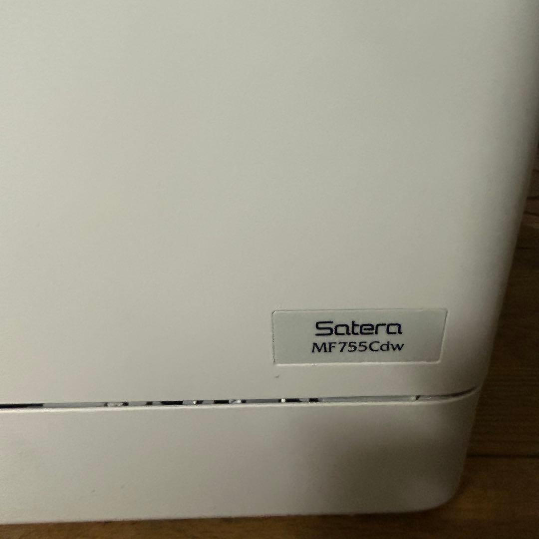 【極美品】MF755cdw 総印刷枚数212枚