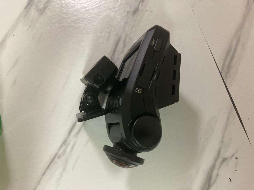 コムテック HDR360GＳ　前後2カメラ　ドライブレコーダー360度