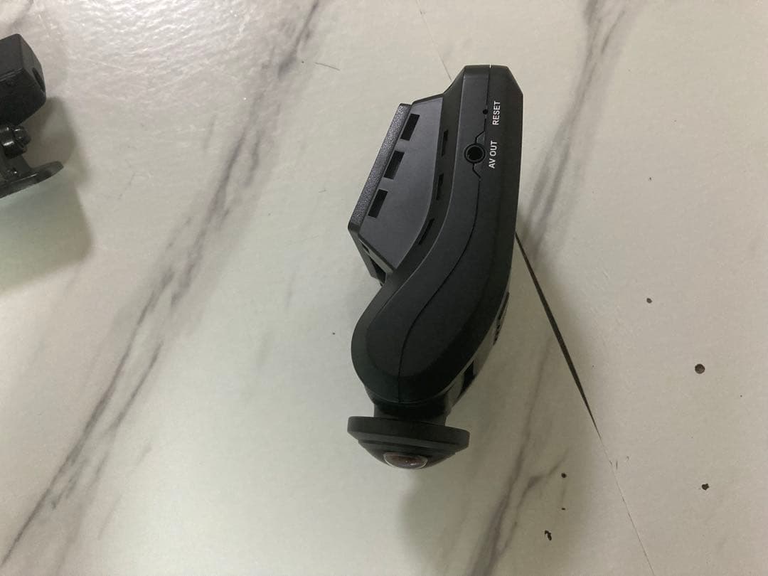 コムテック HDR360GＳ　前後2カメラ　ドライブレコーダー360度