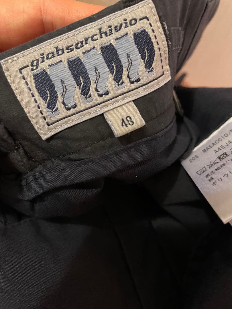 新品未使用 giab's ARCHIVIO マサッチョ48ブラック　シャカウール