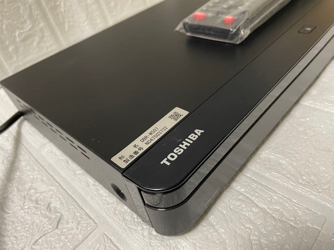 Toshiba DBR-W507 ブルーレイレコーダー 動作品