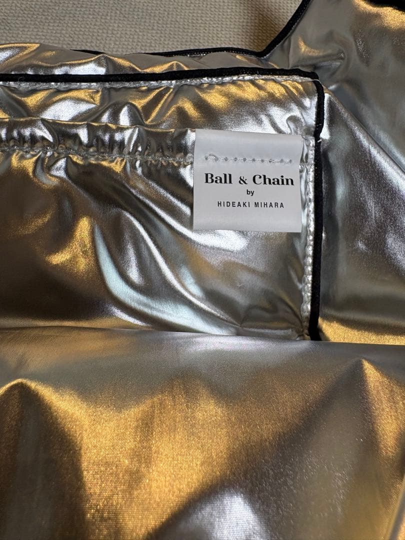 ボールアンドチェーン ETOILE エトワール シルバー中綿バッグ