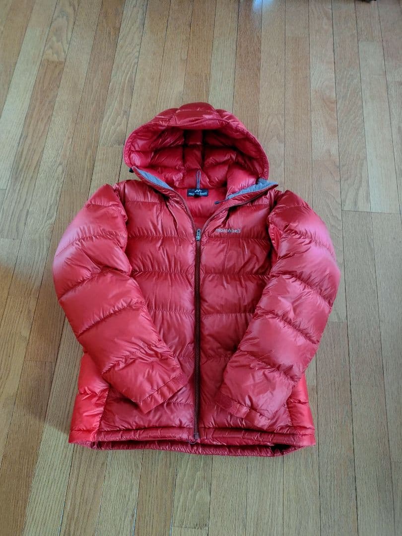 mont-bell ダウンジャケット M 赤