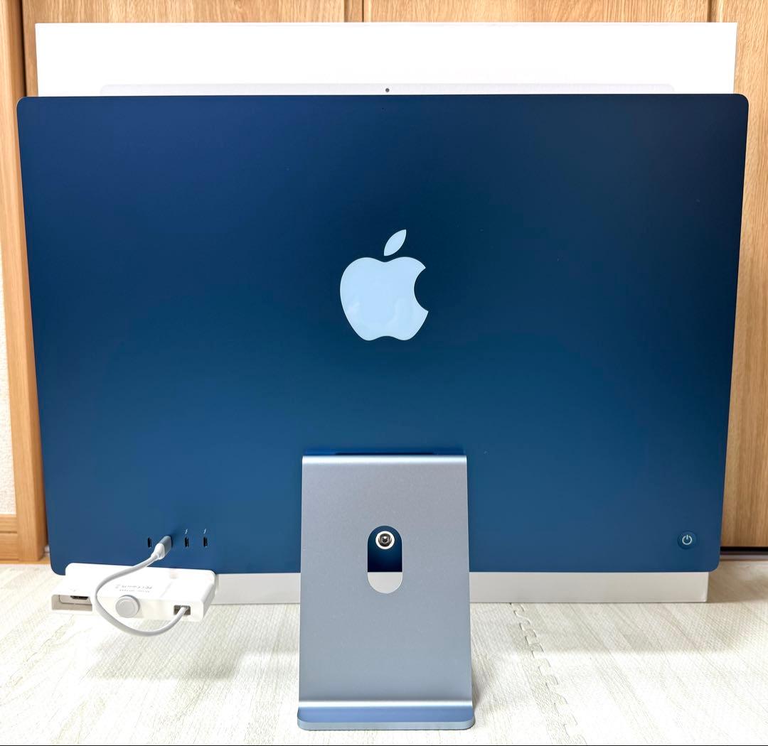 Apple iMac 24インチ M1 16GB 1TB ブルー おまけ付き