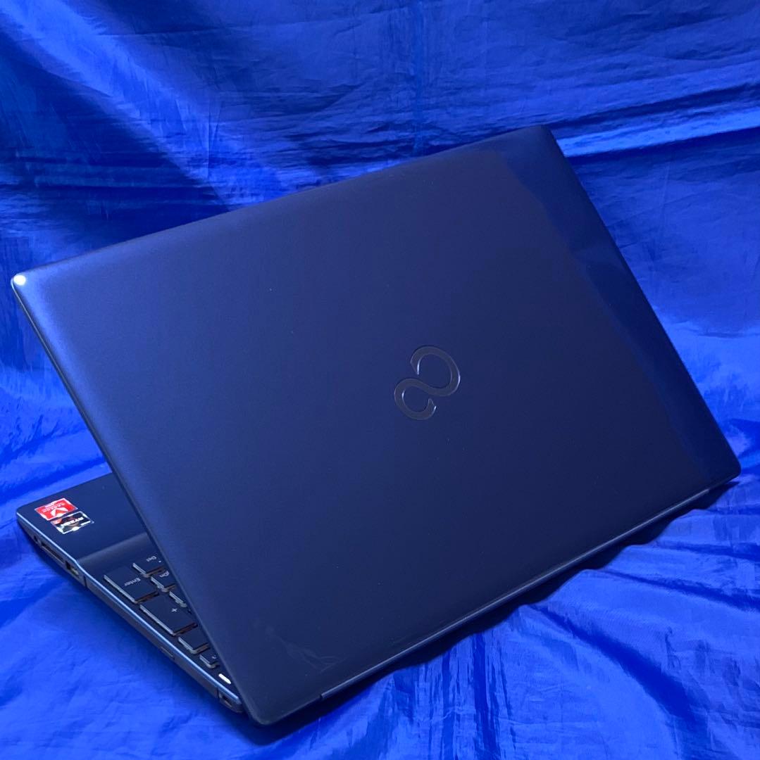 【Ryzen7・office未使用付】 富士通 ノートパソコン LifeBook