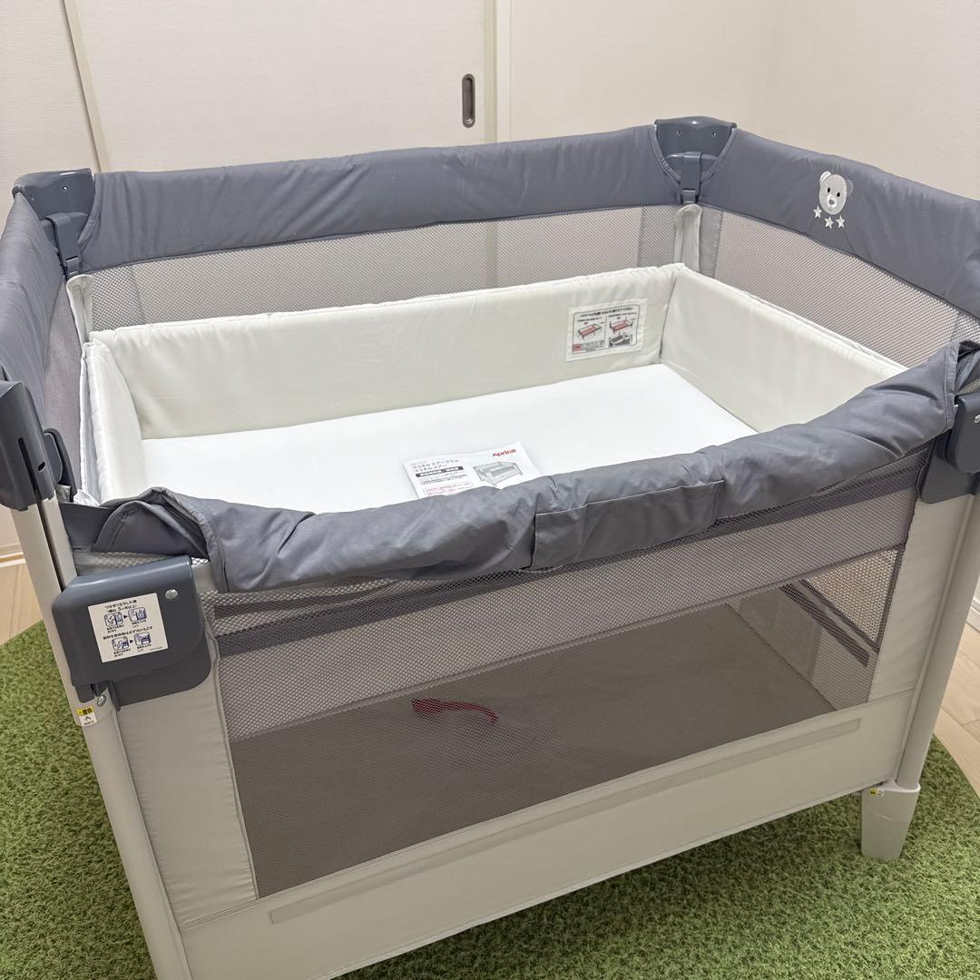 Aprica ココネルエアー　グレーベアー　美品　送料込