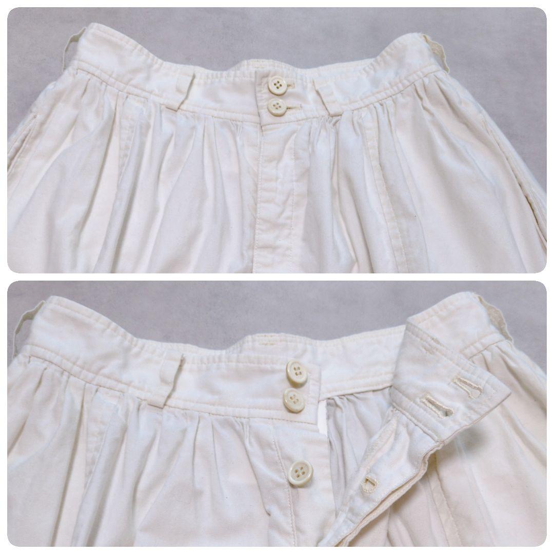COMME des GARCONS✨コムコム サルエルパンツ ホワイト 春夏 白