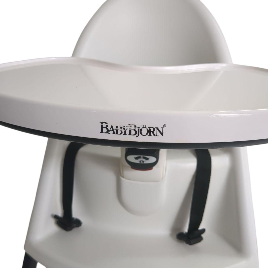ベビービョルン ハイチェア ベビーチェア ハーネス付き BABYBJÖRN 白