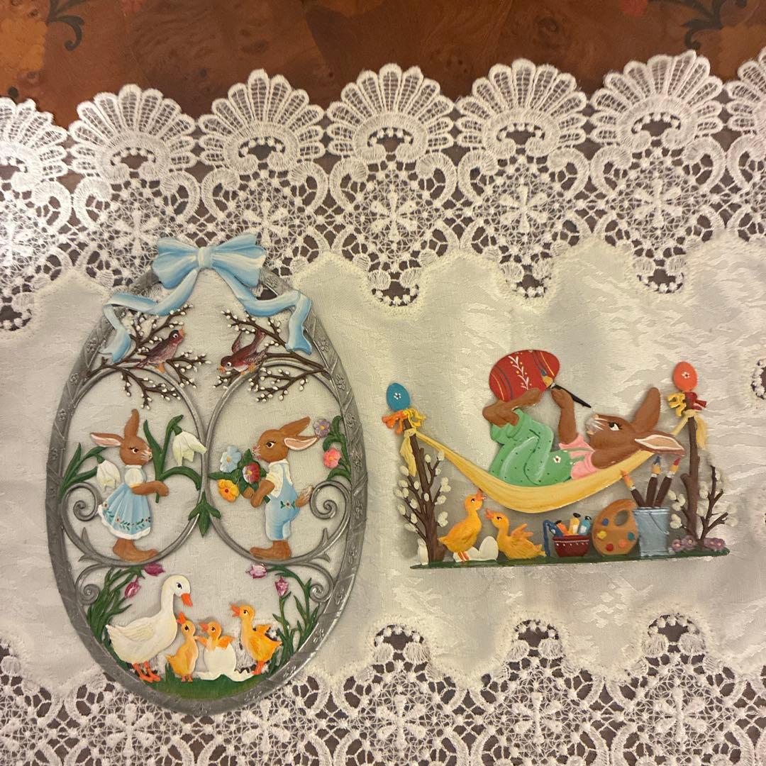 ✨みく様おまとめ✨ドイツ　錫製品　イースター　2点
