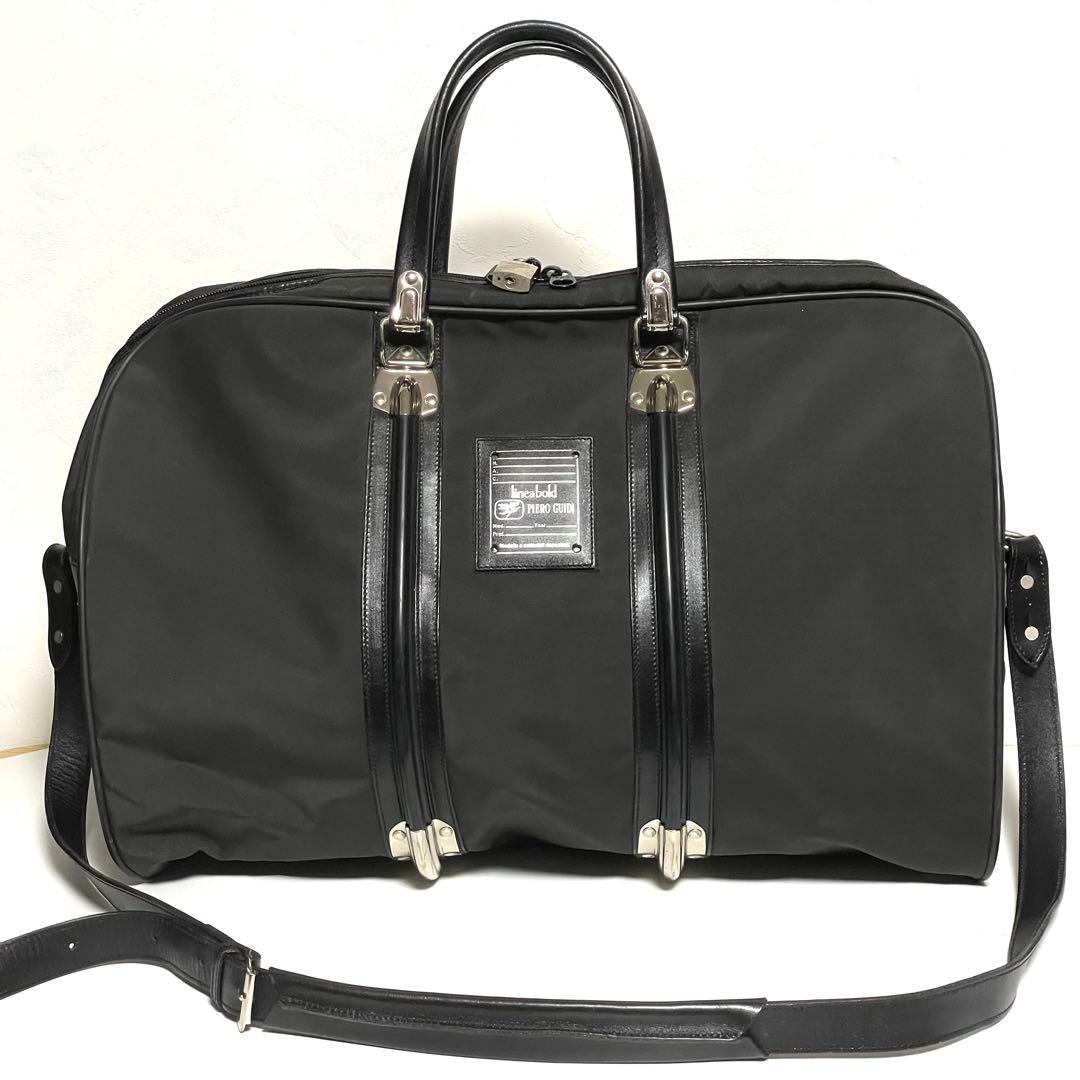 ✨希少✨PIERO GUIDI LineaBold ボストンバッグ 2way