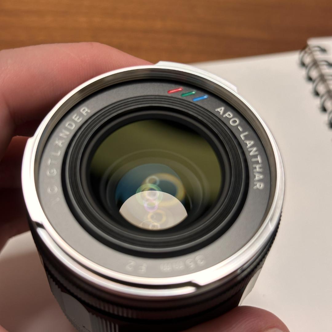 APO-LANTHAR 35mm F2 Aspherical VM フード付き