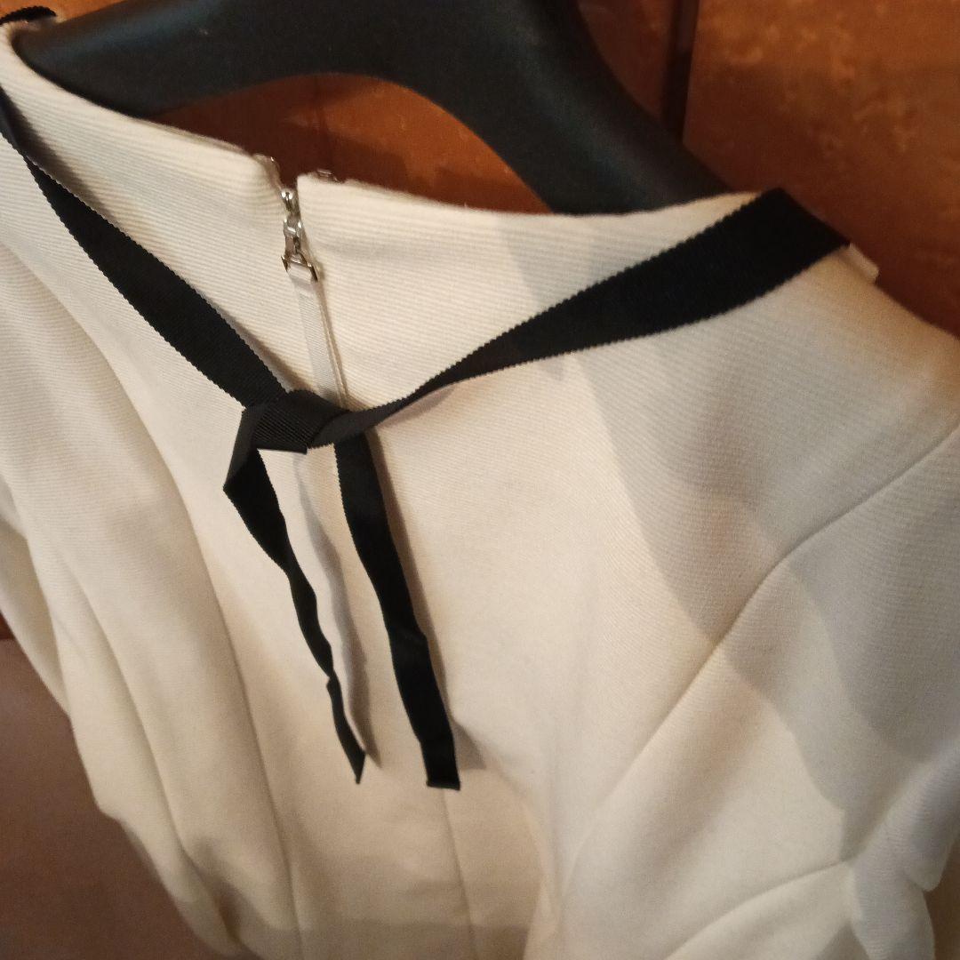 トゥービーシック　チュニック　ワンピース　パール　襟　46　新品未使用