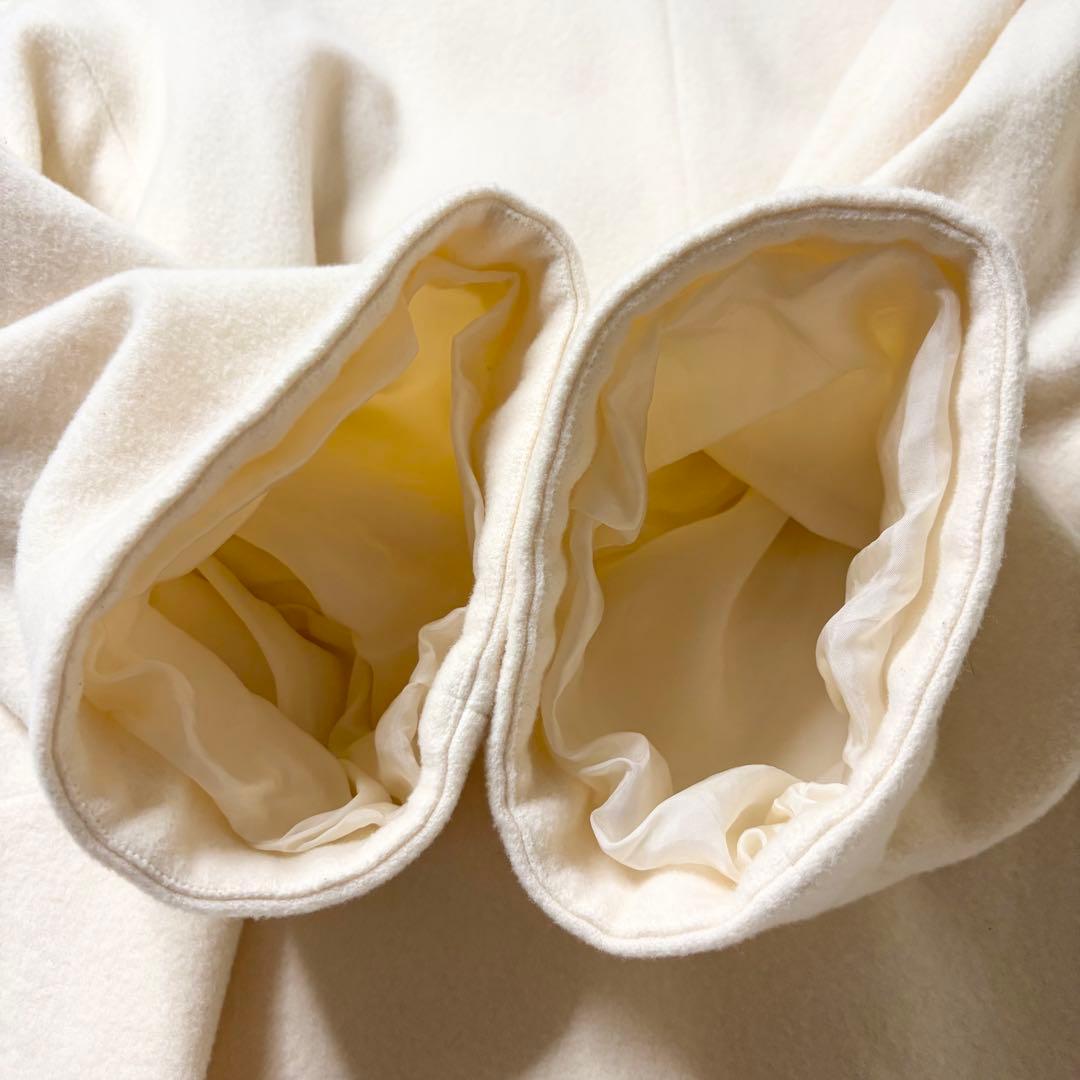 美品✨ ユナイテッドアローズ W ノーカラー メタルボタン ショートコート