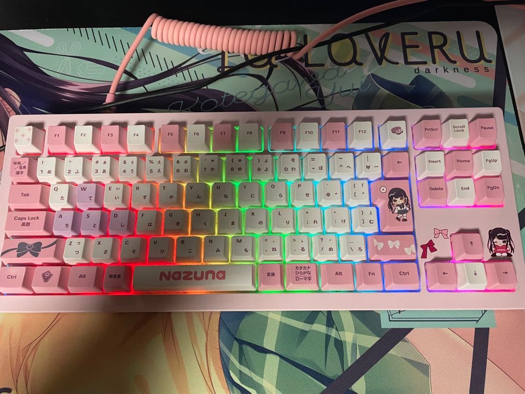 ぶいすぽキーボード 花芽なずな vspo