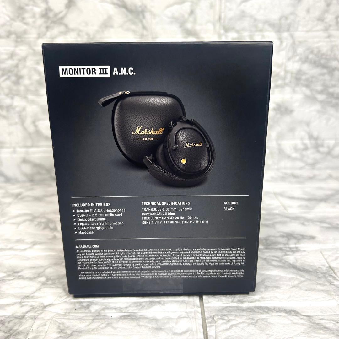 美品 Marshall Monitor III A.N.C.