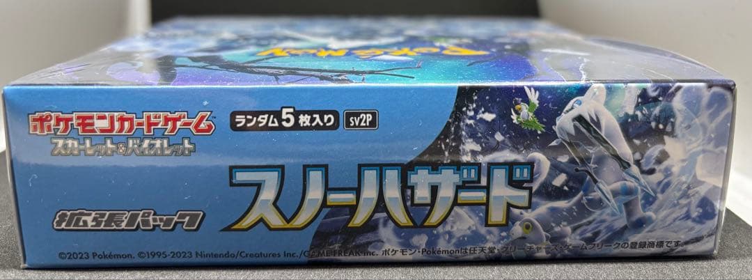 ポケモンカードゲーム スノーハザード&クレイバーストセット シュリンク付き