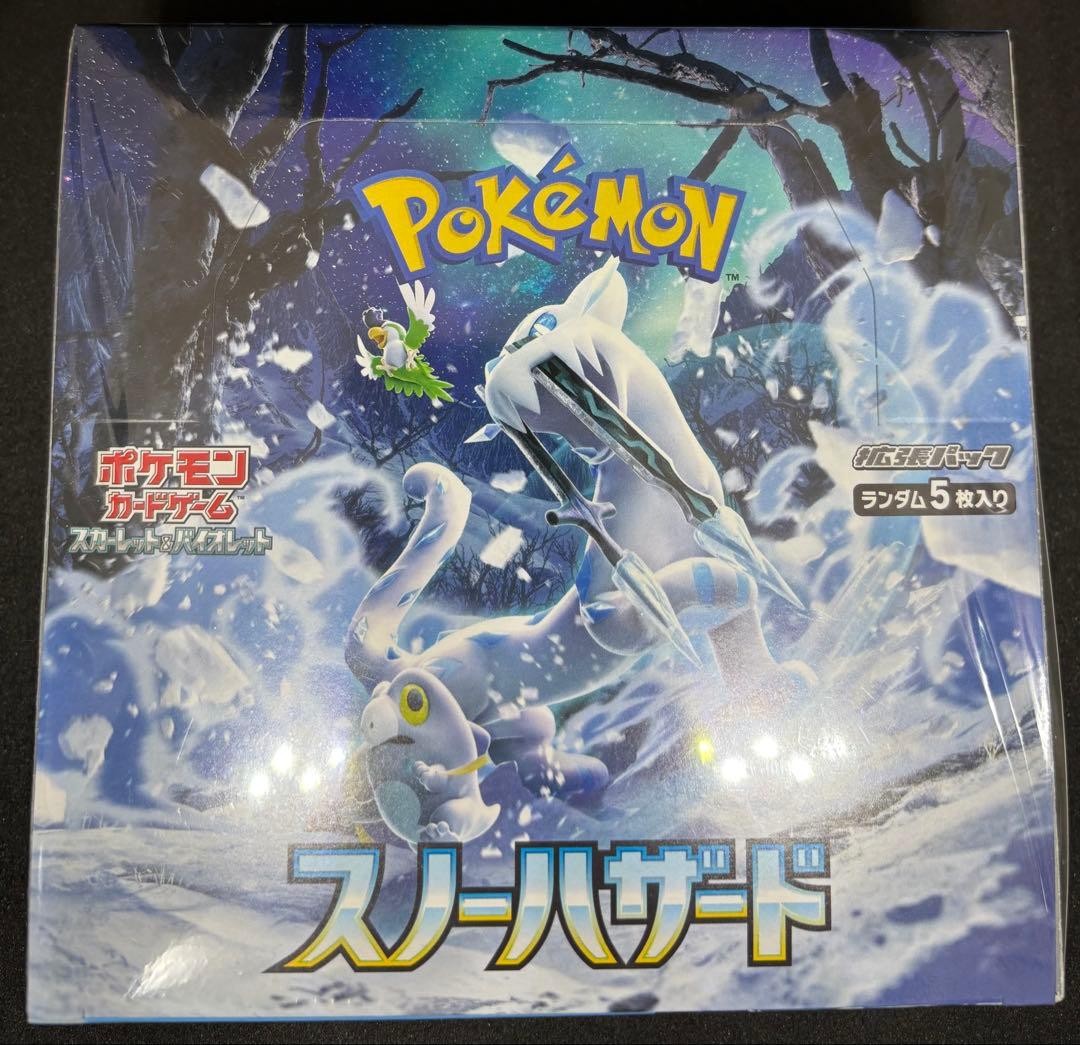 ポケモンカードゲーム スノーハザード&クレイバーストセット シュリンク付き