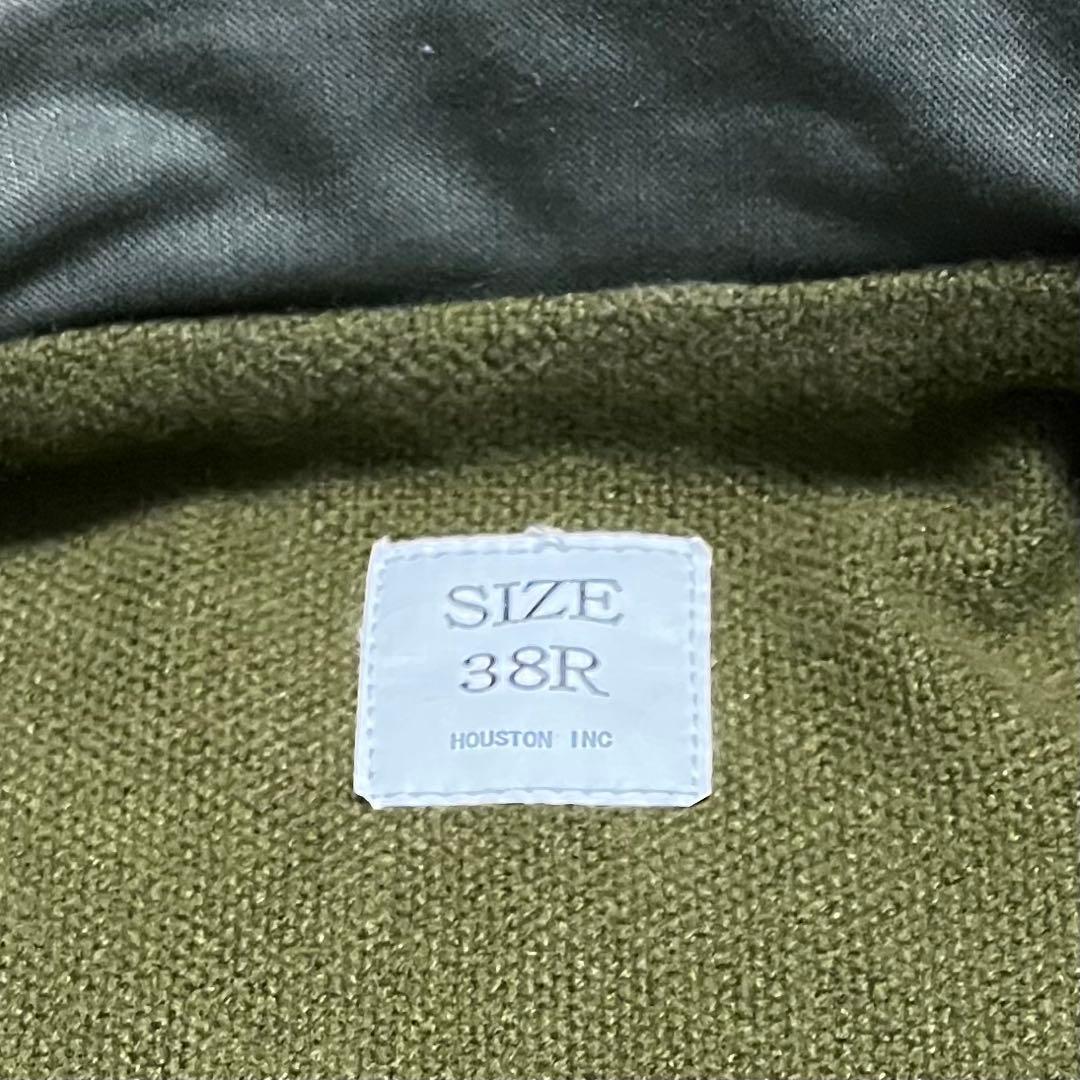 HOUSTON ヒューストン A-2 デッキジャケット 日本製 WAIPER別注