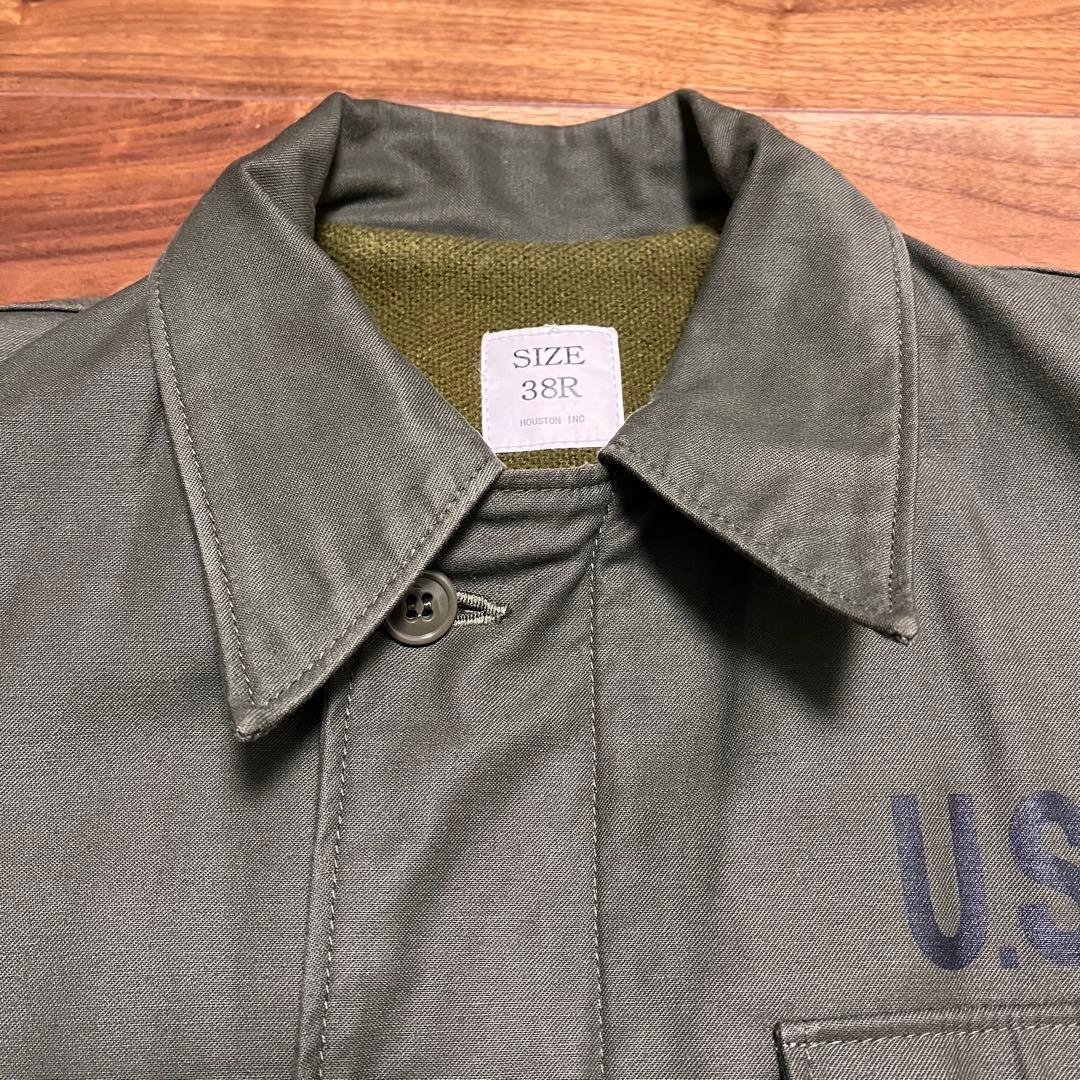 HOUSTON ヒューストン A-2 デッキジャケット 日本製 WAIPER別注