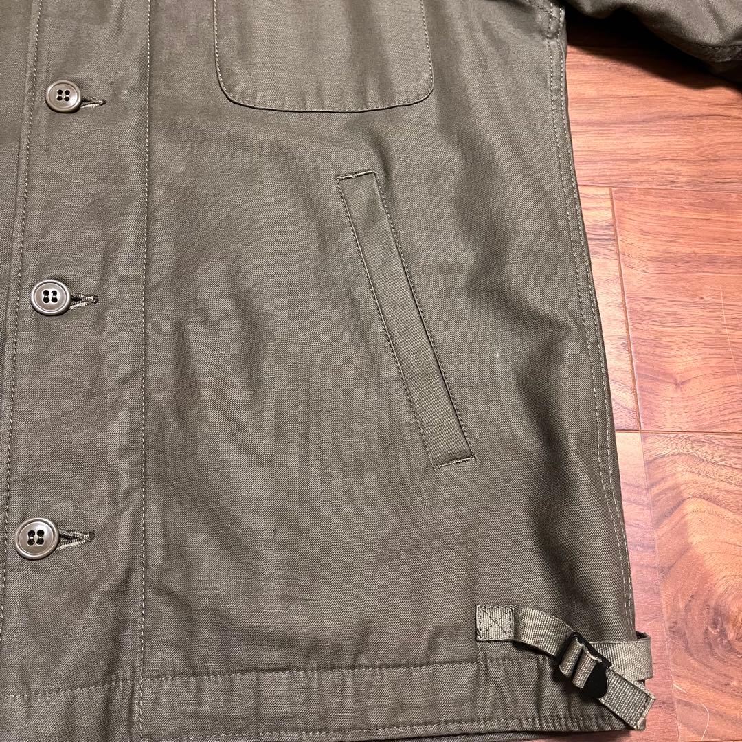 HOUSTON ヒューストン A-2 デッキジャケット 日本製 WAIPER別注