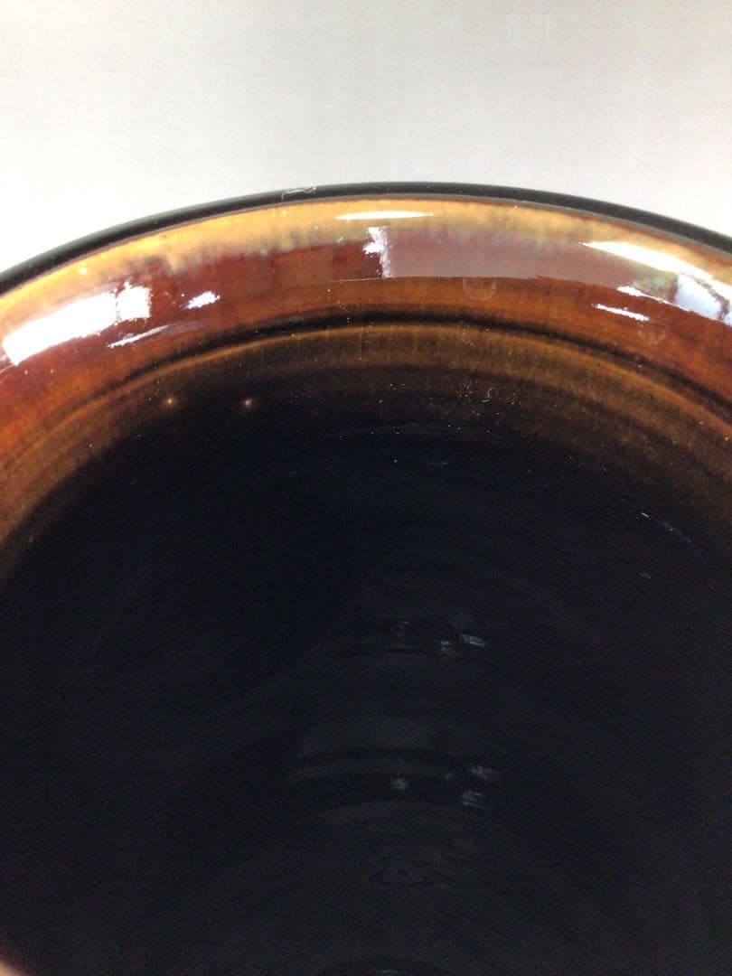 Ｐ９２０　水指　『阿漕焼』『八幡宗豊　箱書』『蘆瀑写水指』　共箱　茶道具