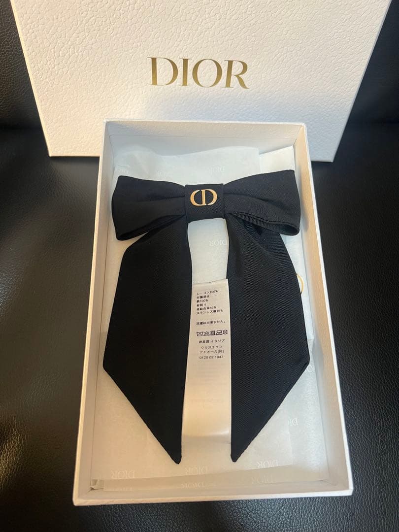 Dior Twist リボンバレッタ クリスチャンディオール ヘアアクセサリー