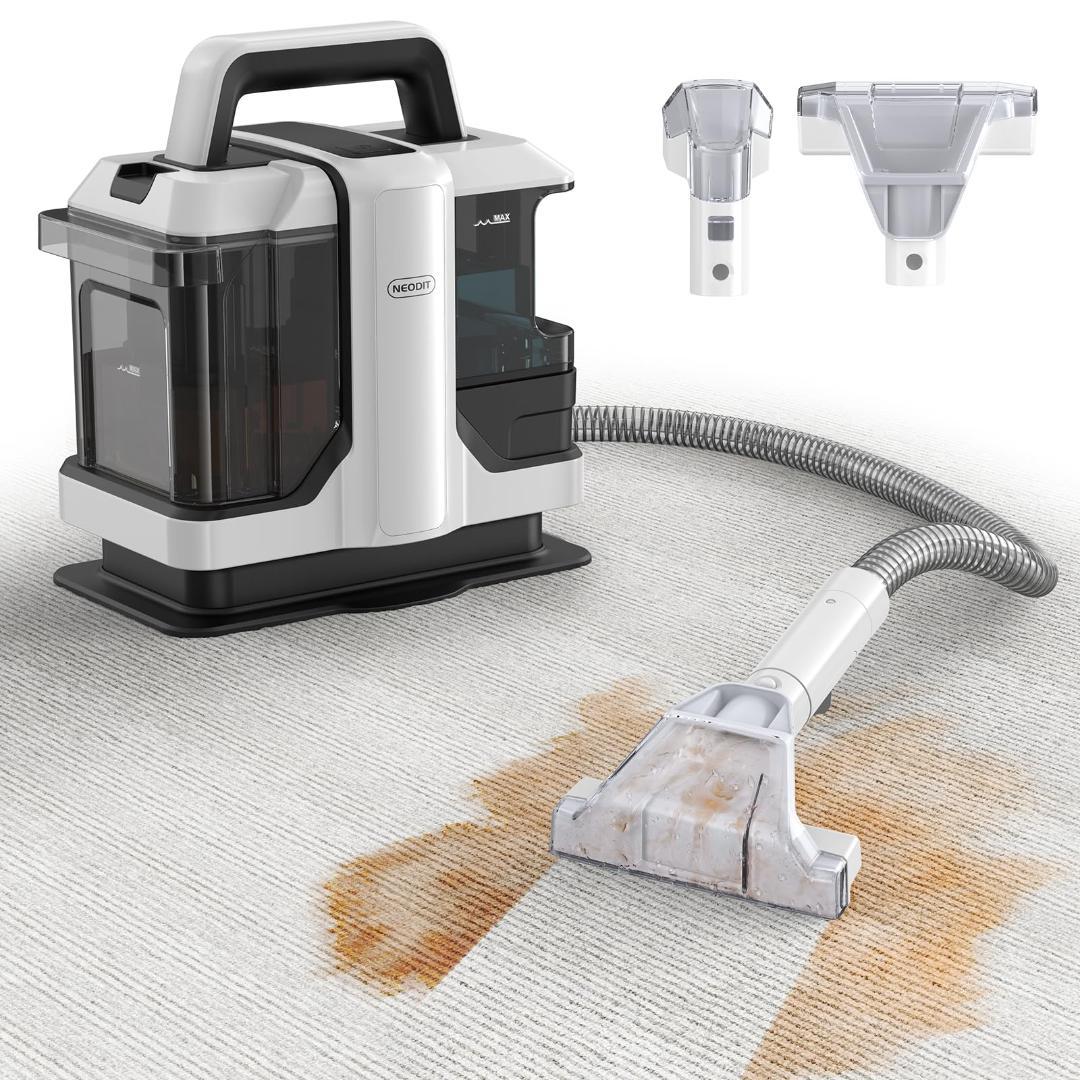 染み抜き 強い吸引力 布洗浄機 カーペットクリーナー