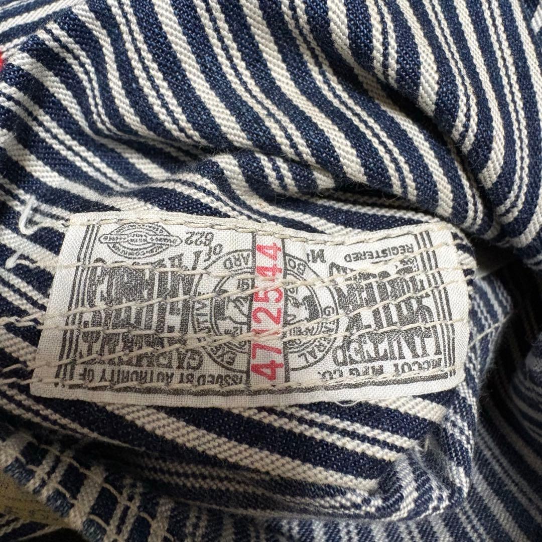 JOE McCOY 8 HOUR UNION Lot.11 ヒッコリーパンツ