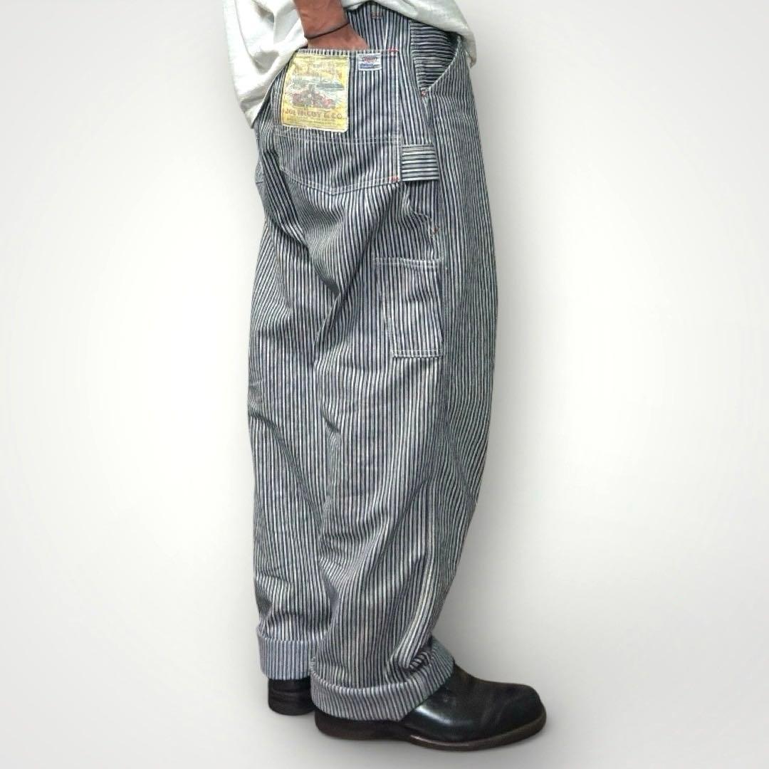 JOE McCOY 8 HOUR UNION Lot.11 ヒッコリーパンツ