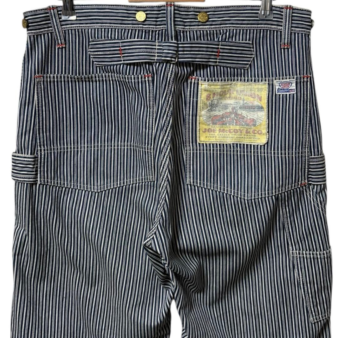 JOE McCOY 8 HOUR UNION Lot.11 ヒッコリーパンツ