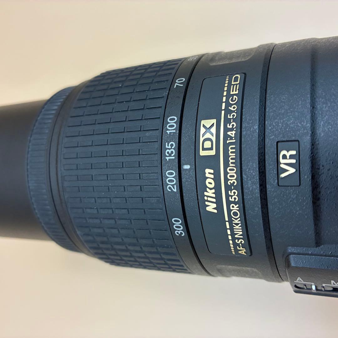 Nikon AF-S 55-300mm VR 超望遠レンズ 一眼レフ 手振れ補正