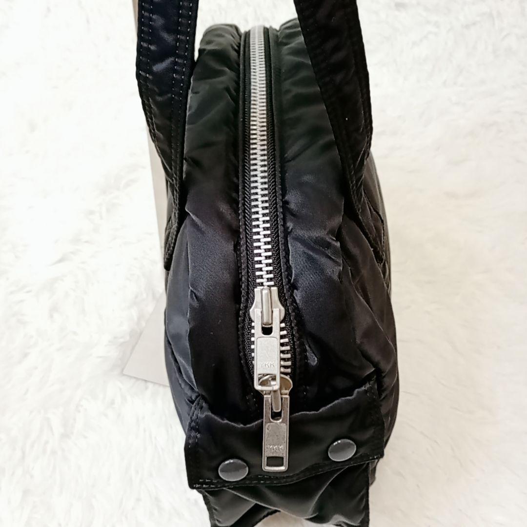 【きなこ様】PORTER タンカー ハンドバッグ ミニボストン ナイロン 黒