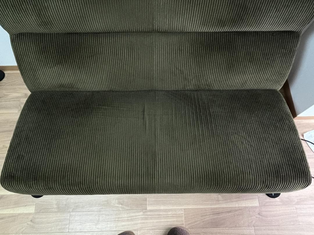 A Sofa 2人掛け ソファ コーデュロイ スウィッチ カナタ製作所