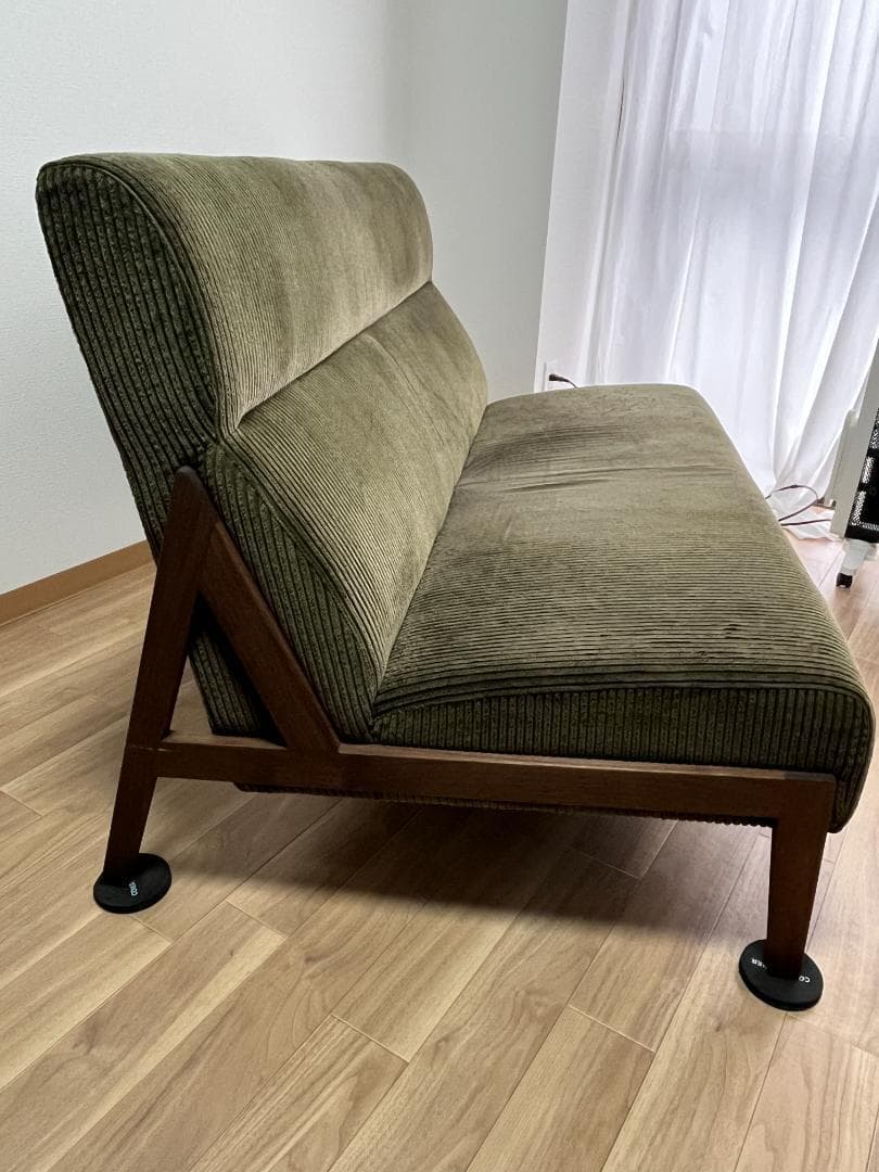 A Sofa 2人掛け ソファ コーデュロイ スウィッチ カナタ製作所