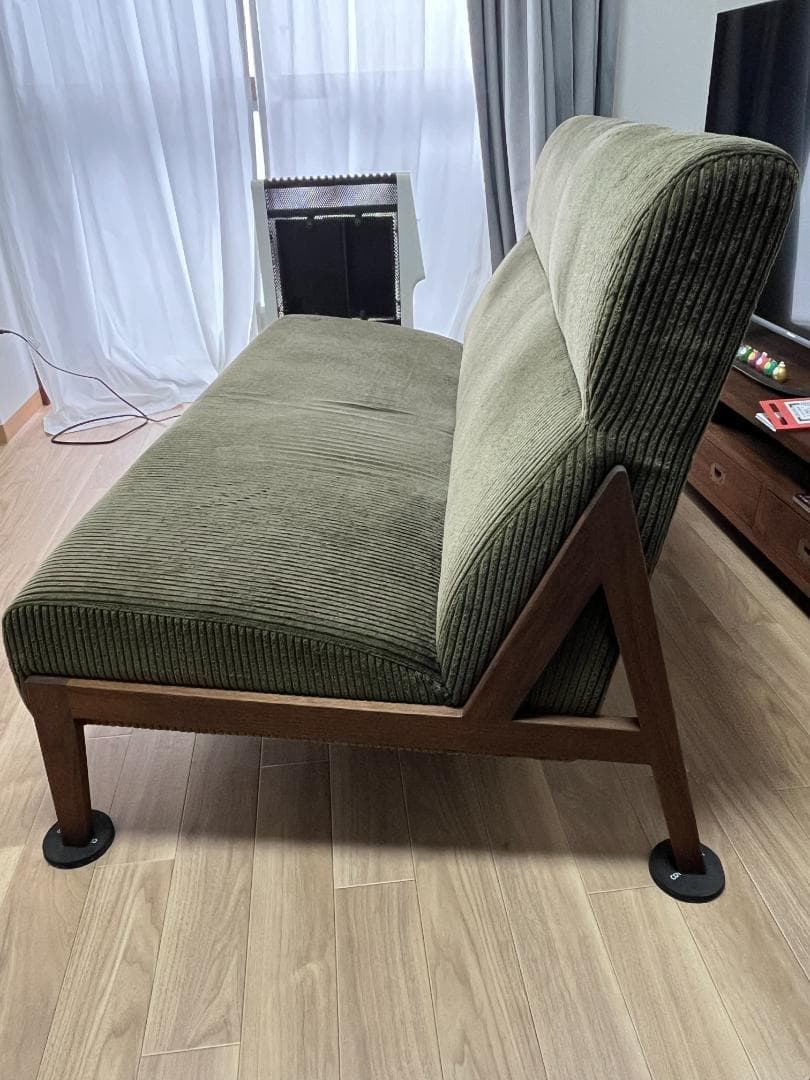 A Sofa 2人掛け ソファ コーデュロイ スウィッチ カナタ製作所