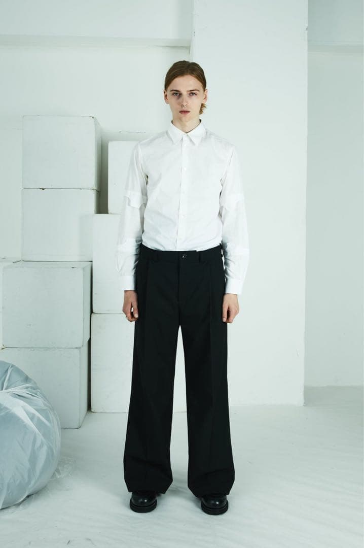 パンツ STRONG BASIC TROUSERS 46 BLACK