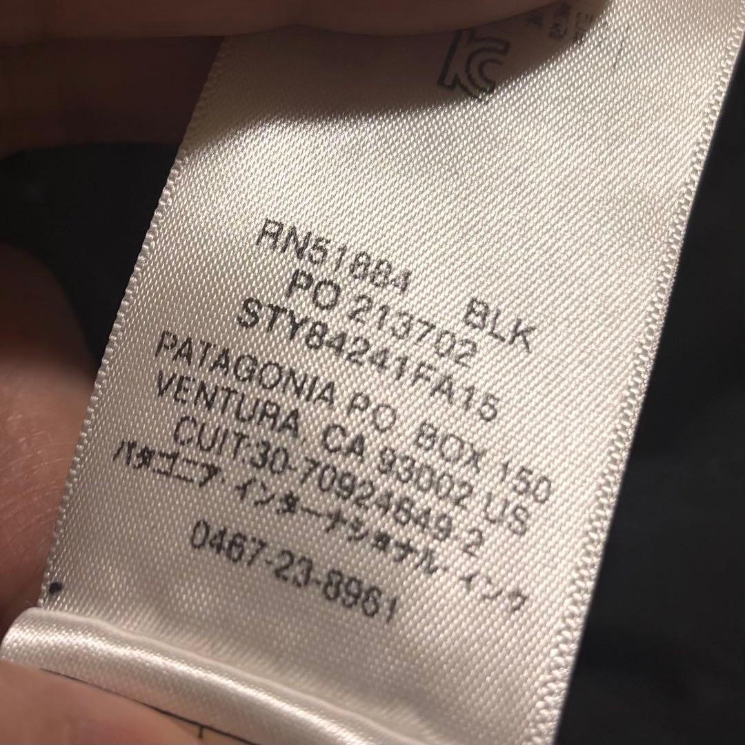 patagonia ナノパフベスト　ブラック S