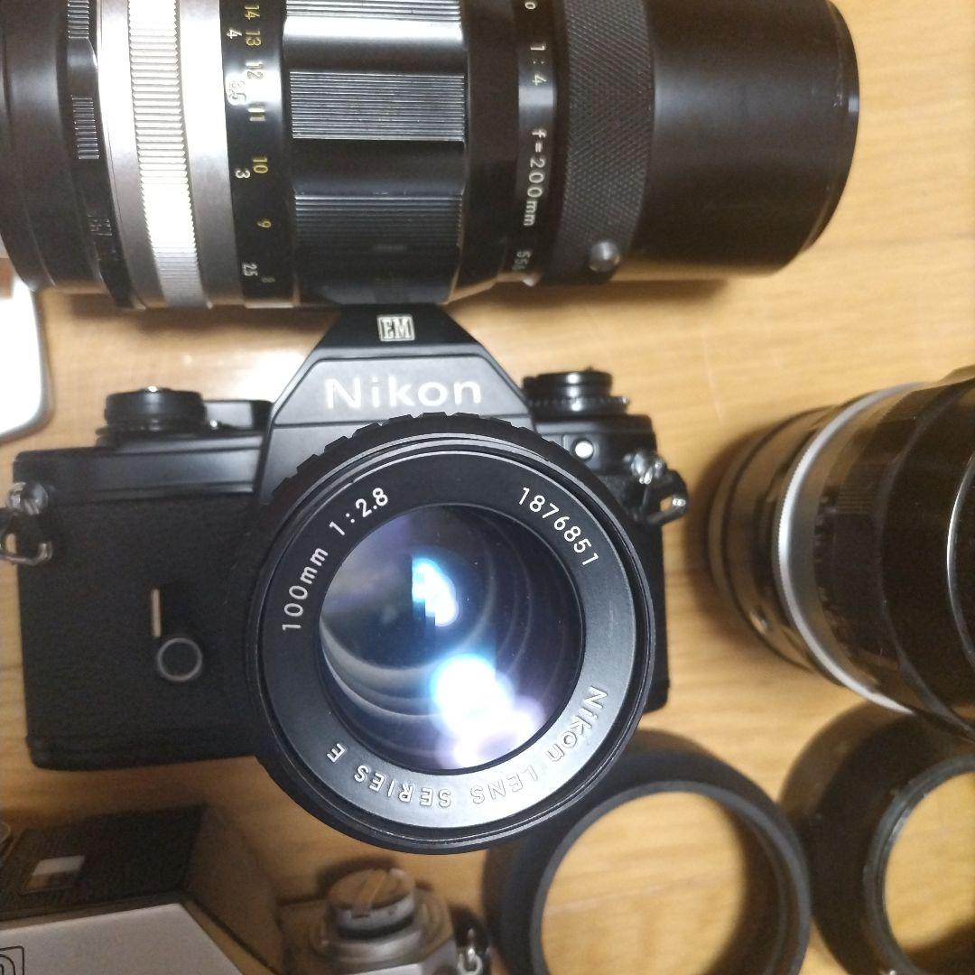 Nikon フィルム一眼レフカメラ レンズセット