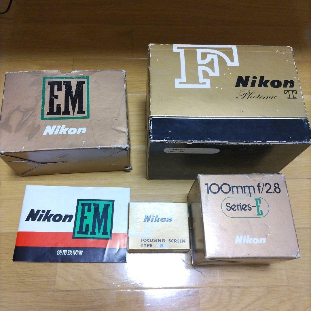 Nikon フィルム一眼レフカメラ レンズセット