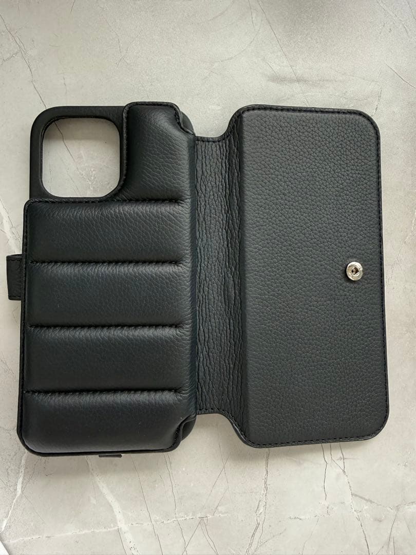 DEMIU 手帳型ケース 黒 レザー iphone 16 ProMax