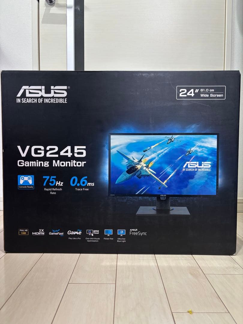 【はるきだぅ】ASUS ゲーミングモニター VG245HE-J