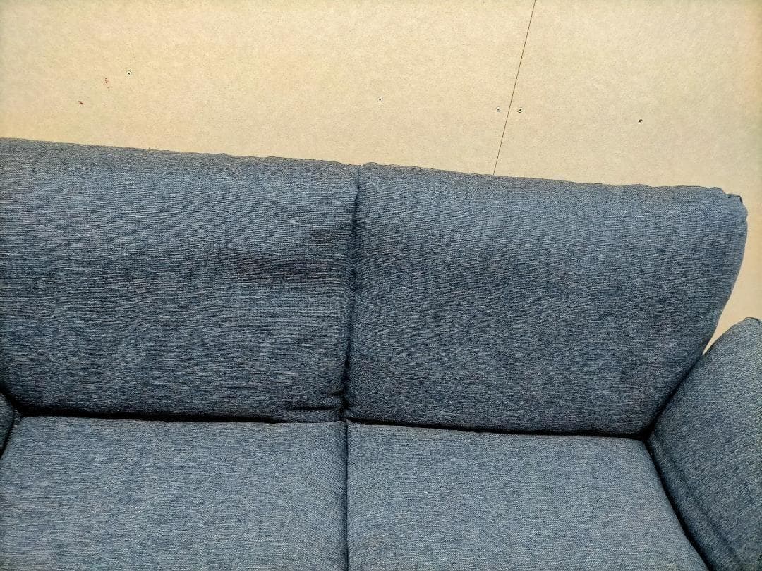 2人掛けソファ　リクライニング　ローソファ　ソファーベッド　250206-1