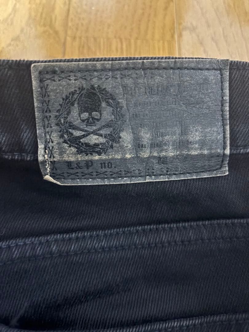 ROEN ロエン 00s archiveスカルライトストーン デニムパンツy2k